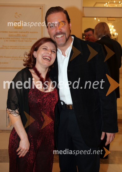 Petya Ivanova in Ernesto Morillo, operna pevcaAttila, premiera opere SNG Maribor