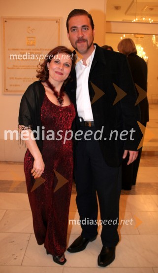 Petya Ivanova in Ernesto Morillo, operna pevcaAttila, premiera opere SNG Maribor