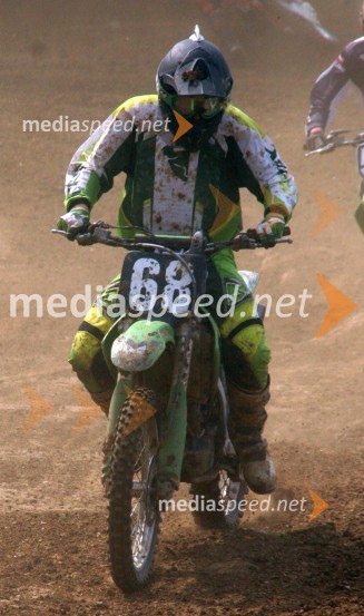 Theo Urbas (Slovenija)MOTOKROS, EP junior do 125 ccm, Brežice