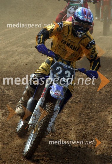 Kevin Zollinger (Švica)MOTOKROS, EP junior do 125 ccm, Brežice