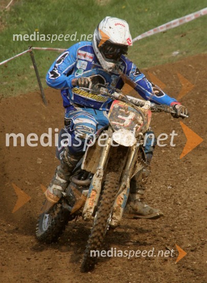 Alessandro Cavandoli (Italija)MOTOKROS, EP junior do 125 ccm, Brežice