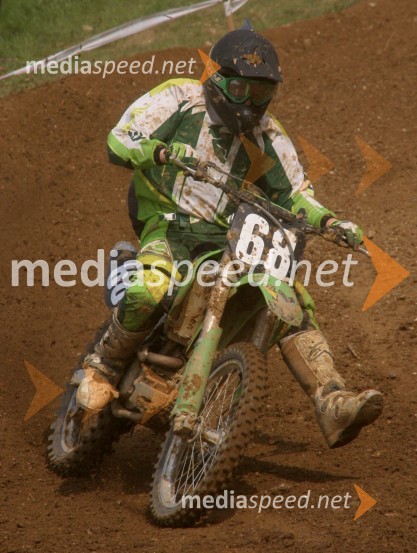 Theo Urbas (Slovenija)MOTOKROS, EP junior do 125 ccm, Brežice