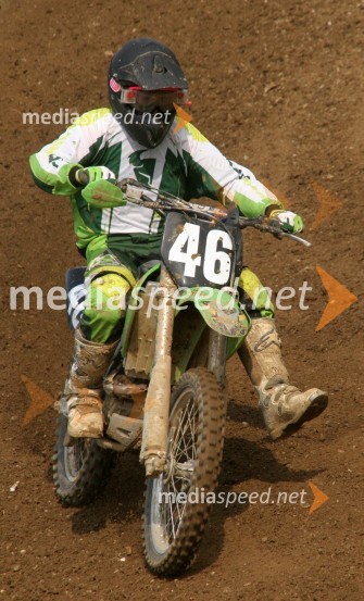 Miha Urbas (Slovenija)MOTOKROS, EP junior do 125 ccm, Brežice