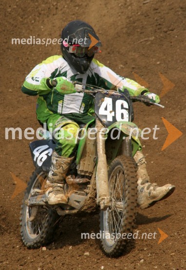 Miha Urbas (Slovenija)MOTOKROS, EP junior do 125 ccm, Brežice