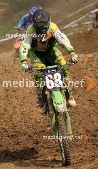 Theo Urbas (Slovenija)MOTOKROS, EP junior do 125 ccm, Brežice