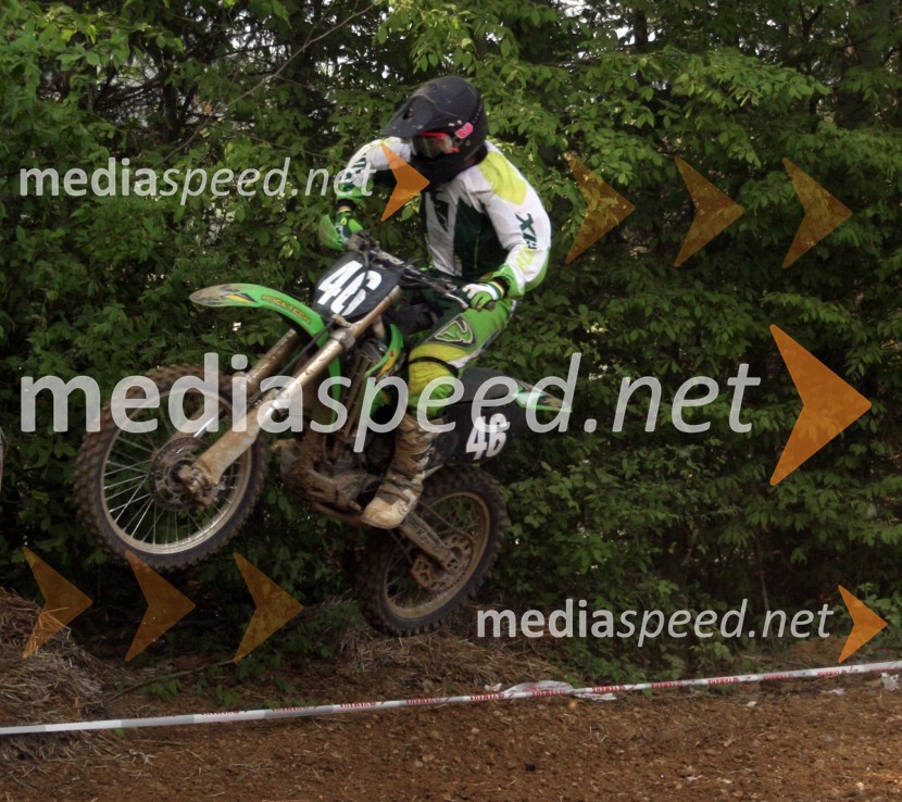 Miha Urbas (Slovenija)MOTOKROS, EP junior do 125 ccm, Brežice