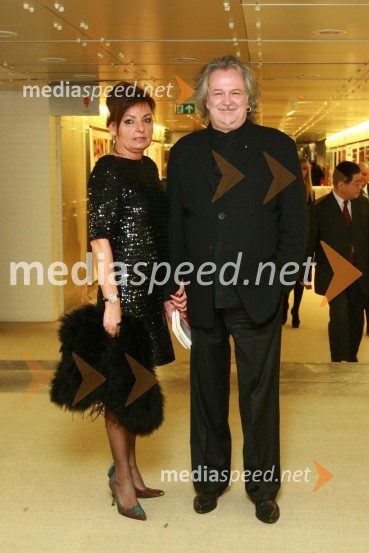 Jani Bavčer, oblikovalec in soproga
	13. Veliki dobrodelni ples Lions kluba Ljubljana ob 20-obletnici lionizma v Sloveniji