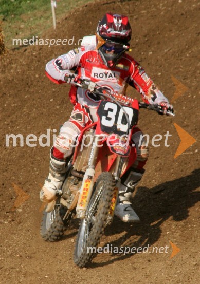 Pierfilippo Bertuzzo (Italija)MOTOKROS, EP junior do 125 ccm, Brežice