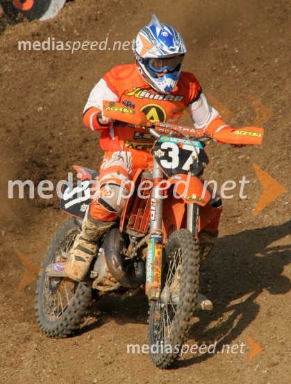 Gianluca Martini (Italija)MOTOKROS, EP junior do 125 ccm, Brežice