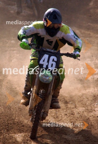 Miha Urbas (Slovenija)MOTOKROS, EP junior do 125 ccm, Brežice