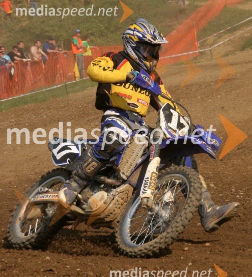 Klemen Gerčar (Slovenija)MOTOKROS, EP junior do 125 ccm, Brežice