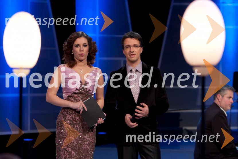 Ana Tavčar, TV voditeljica in Andrej Hofer, TV voditeljStopimo skupaj za nedonošenčke, dobrodelni koncert