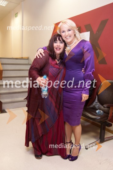 Mia Žnidaršič, pevka in Alenka Godec, pevkaStopimo skupaj za nedonošenčke, dobrodelni koncert