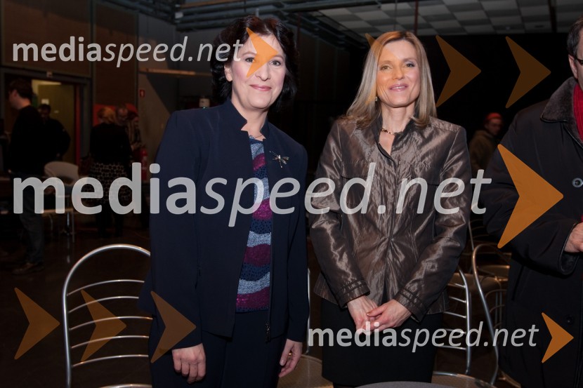 Mag. Lilijana Kornhauser Cerar, Slovenka leta 2007, pediatrinja in dr. Tanja Premru-Sršen, vodja ljubljanske porodnišniceStopimo skupaj za nedonošenčke, dobrodelni koncert