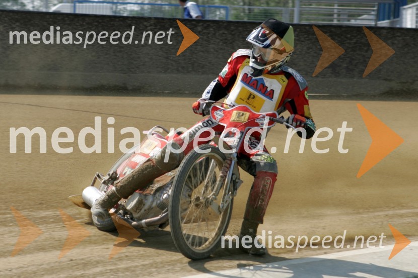 Davor Volk (AMD Krško)SPEEDWAY, 2. dirka DP ekip Slovenije, Avstrije in Hrvaške