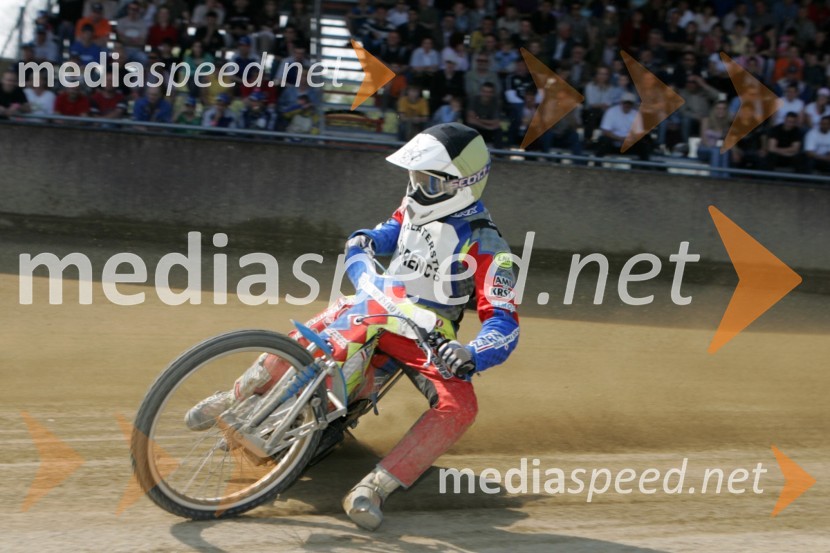 Samo Kukovica (AMD Krško)SPEEDWAY, 2. dirka DP ekip Slovenije, Avstrije in Hrvaške