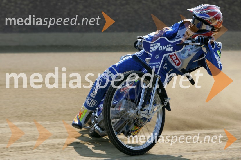 Jurica Pavlic (SK Unia Goričan Hrvaška)SPEEDWAY, 2. dirka DP ekip Slovenije, Avstrije in Hrvaške