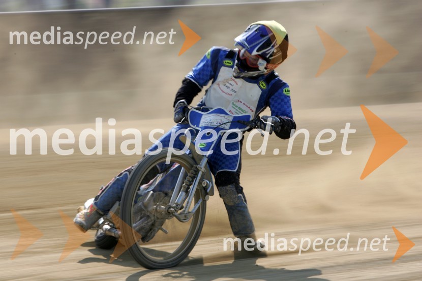 Matija Duh (AMD Krško)SPEEDWAY, 2. dirka DP ekip Slovenije, Avstrije in Hrvaške
