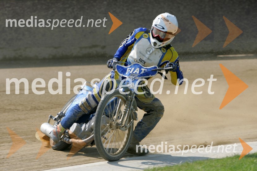 Jaka Hlad (AMTK Ljubljana)SPEEDWAY, 2. dirka DP ekip Slovenije, Avstrije in Hrvaške