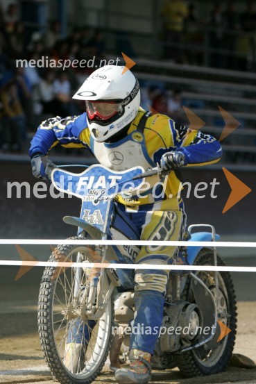 Jaka Hlad (AMTK Ljubljana)SPEEDWAY, 2. dirka DP ekip Slovenije, Avstrije in Hrvaške