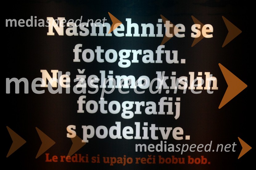 Bob leta 2009 in vljudna prošnja Večerovcev, naj se ga gostje letos ne napijejo...