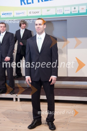 Mitja Valenčič, smučarPredstavitev olimpijske delegacije Slovenije