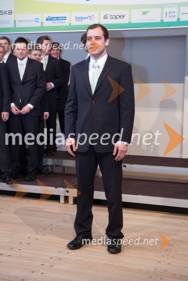 Mitja Dragšič, alpski smučarPredstavitev olimpijske delegacije Slovenije