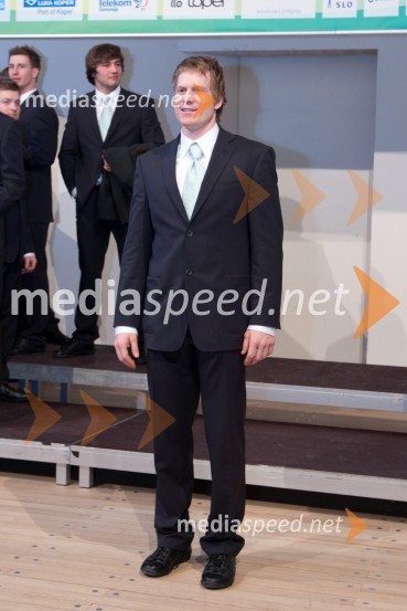 Bernard Vajdič, alpski smučarPredstavitev olimpijske delegacije Slovenije