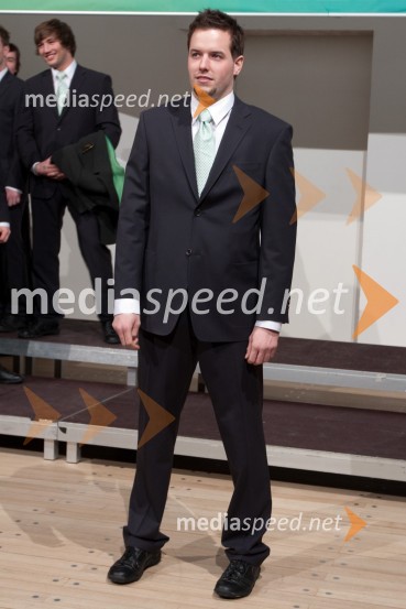 Domen Pociecha, sankanjePredstavitev olimpijske delegacije Slovenije