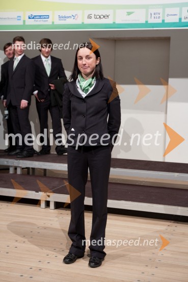 Dijana Ravnikar, biatlonPredstavitev olimpijske delegacije Slovenije