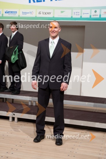 Andrej Šporn, alpski smučarPredstavitev olimpijske delegacije Slovenije