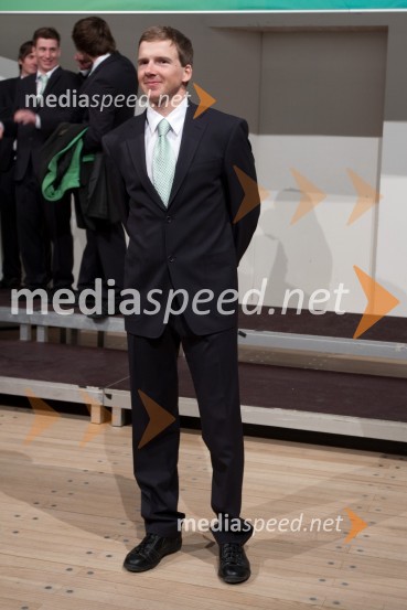 Peter Dokl, biatlonPredstavitev olimpijske delegacije Slovenije