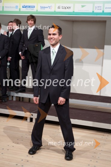 Jernej Damjan, smučarski skakalecPredstavitev olimpijske delegacije Slovenije