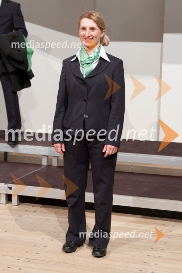 Tadeja Brankovič Likozar, biatlonPredstavitev olimpijske delegacije Slovenije