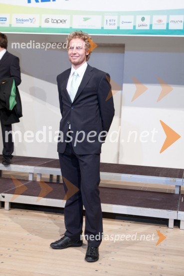 Klemen Bauer, biatlonPredstavitev olimpijske delegacije Slovenije