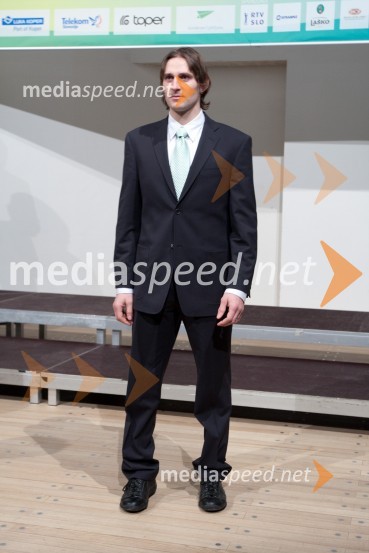 Aleš Gorza, alpsko smučanjePredstavitev olimpijske delegacije Slovenije