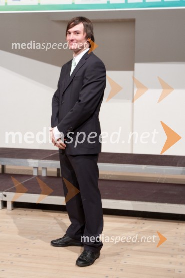 Rok Marguč, deskar na sneguPredstavitev olimpijske delegacije Slovenije