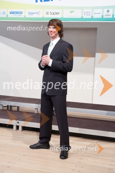 Žan Košir, deskar na sneguPredstavitev olimpijske delegacije Slovenije