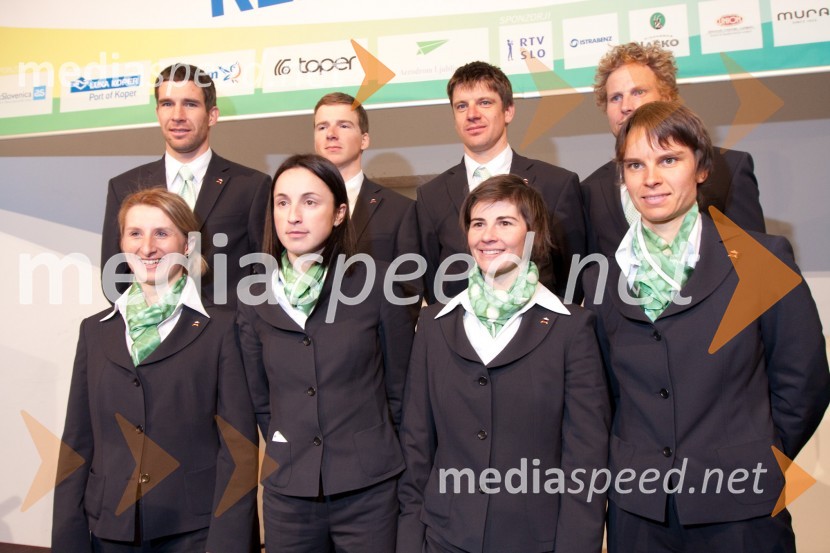 biatlonciPredstavitev olimpijske delegacije Slovenije