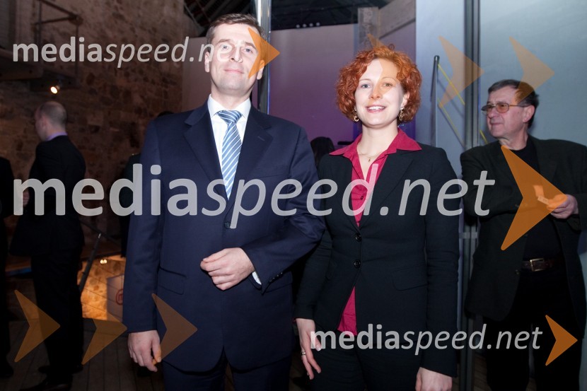 Boštjan Klemenčič, generalni direktor Jeruzalem Ormož d.o.o. in Ljutomerčan d.o.o. in Mateja Štabuc, vodja prodaje Ljutomerčan d.o.o. in Jeruzalem Ormož d.o.o.Predstavitev olimpijske delegacije Slovenije