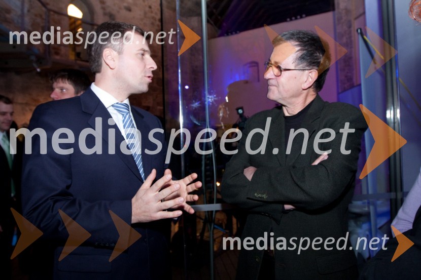 Boštjan Klemenčič, generalni direktor Jeruzalem Ormož d.o.o. in Ljutomerčan d.o.o. in Janko Magdič, vinarstvo MagdičPredstavitev olimpijske delegacije Slovenije