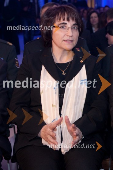 Ljubica Jelušič, ministrica za obramboPredstavitev olimpijske delegacije Slovenije