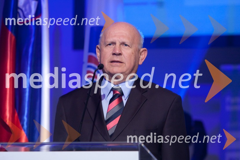 Janez Kocijančič, predsednik olimpijskega komitejaPredstavitev olimpijske delegacije Slovenije