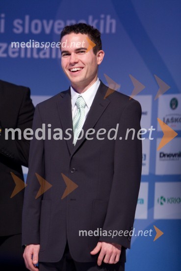 	Jernej Damjan, smučarski skakalecPredstavitev olimpijske delegacije Slovenije