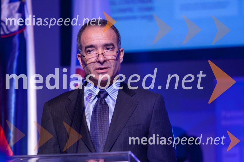 André-Marc Prudent, podpredsednik uprave SKB bankePredstavitev olimpijske delegacije Slovenije