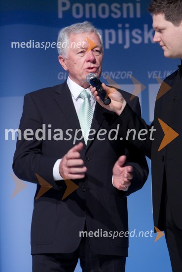 Tone Vogrinec, vodja olimpijske delegacijePredstavitev olimpijske delegacije Slovenije