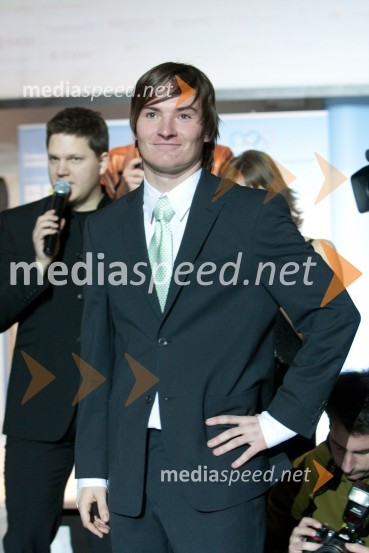 	Rok Marguč, deskar na sneguPredstavitev olimpijske delegacije Slovenije