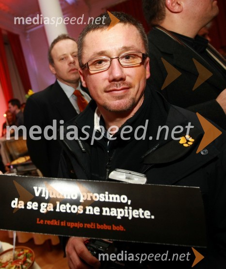 Igor Napast, fotografBob leta 2009 in vljudna prošnja Večerovcev, naj se ga gostje letos ne napijejo...