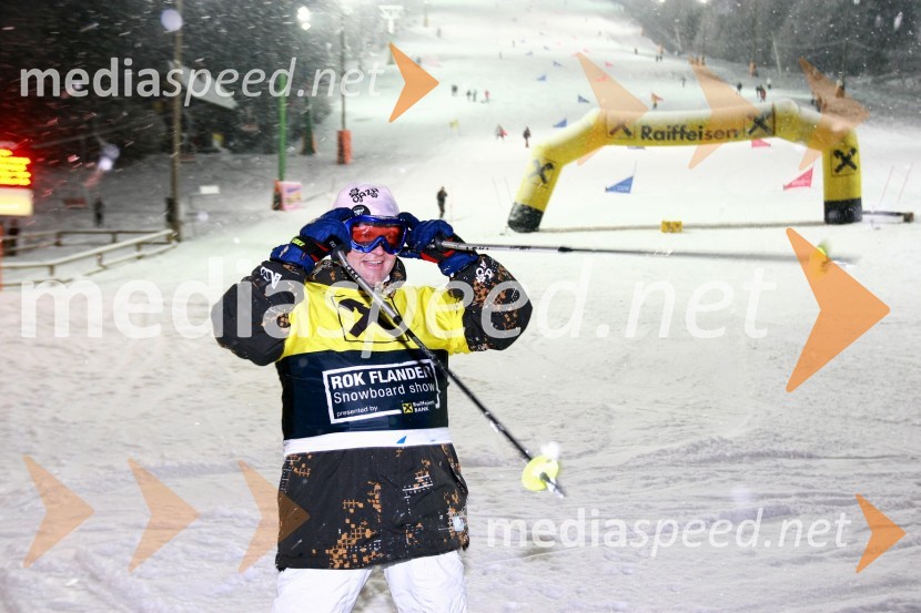Leo Ivanjko, lastnik podjetja Vinag  
Rok Flander Snowboard show 2010