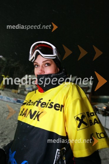Tina Petelin, Miss Slovenije 2009Rok Flander Snowboard show 2010